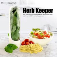 Có thể bán buôn Herb Keeper Storage Container Savour Preserver for Cilantro Mint Parsley Măng tây Virgina056 Hàng giao ngay