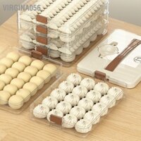 Có thể bán buôn Hộp Bảo Quản Bánh Bao Công Suất Lớn Nhiều Lớp Nhựa Trong Suốt Kín Hơi Đựng Thực Phẩm Đồ Dùng Nhà Bếp Virgina056 Hàng giao ngay