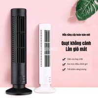 Có thể bán buôn Quạt tháp mini USB không cánh 2 chế độ và tốc gió đứng cho phòng ngủ  khách văn tại nhà Virgina056 Hàng giao ngay