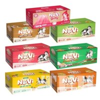 [CÓ THẺ ĐỔI QUÀ] Thùng 24 Túi Nuvi Jelly Thạch Đào/ SỮA LẮC TRÁI CÂY túi NuVi Power 110ml (DATE LUÔN MỚI)