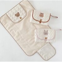 Có Thể Gập Lại Tã Cho Bé Thay Thảm Nappy Pad Chống Thấm Nước Trẻ Sơ Sinh Đồ Cho Bé Sơ Sinh Chăn Ga Gối Tã Nệm