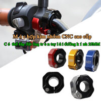 Có thể lắp đặt đường kính 22MM xe máy bảo vệ tay cầm ống tròn đa năng ẩn gấp mũ bảo hiểm móc chất liệu hợp kim nhôm PG1
