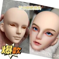 Có thể mở nắp 60 cm 3 phút BJD tập trang điểm đầu Búp Bê Nam cơ thường đầu trang điểm cơ thể nam có thể thay đổi nhãn cầu