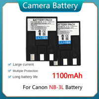 Có thể sạc lại 1100mAh NB-3L NB 3L Pin máy ảnh cho Canon IXUS IIS SD110 IXY I2 i5 S700 750 700 là IIS SD20 pc1060 pc1114