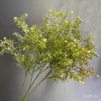 Cỏ thơm Nine Mile, cỏ gạo nhân tạo, lá nhựa, hoa giả, hoa nhân tạo, trang trí phòng khách, cây xanh giả