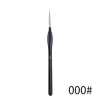 Cọ tỉa nét nhỏ, cọ vẽ móng, cọ vẽ loại xịn, họa cụ LALUNA - A33 - số 000