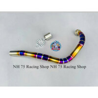 Cổ Titan Hàn Pô Zin Dành Cho Exciter 150  Full Khâu Cổ Pat Cnc Size 32mm