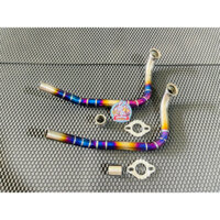 Cổ Titan Thay Thế Cổ Pô Zin Dành Cho Vario 2018 - 2024 Full Khâu Cổ Pat Cnc