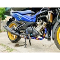 Cổ titanium dáng dài thay thế cho cổ pô zin exciter 150 bị han rỉ sét