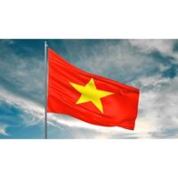 Cờ tổ quốc kích thước lớn 2mx3m, Cờ đỏ sao vàng hàng xịn, bóng đẹp