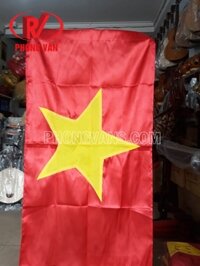 Cờ tổ quốc sao vàng 80cm x 1m2