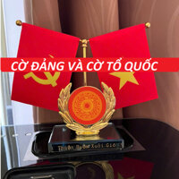 Cờ Tổ Quốc Và Cờ Đảng Trang Trí  Xe Ô TÔ văn Phòng  nhà cửa trangtri