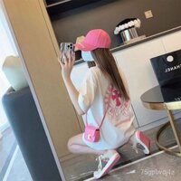 Cỡ To300Áo tay ngắn thêu chữ thập T Áo thun nam nữ mùa hè thời trang mới, phong cách hip-hop, rộng rãi và thoải mái
