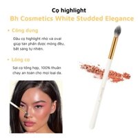 Cọ trang điểm, cọ đánh phấn mắt đánh khối highlight trang điểm BH Cosmetics White Studded Elegance 05