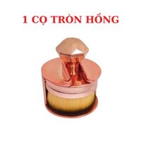 Cọ trang điểm tán kem nền cao cấp - cây đánh phấn nền lông dày mềm tán kem nhanh cho lớp nền mịn mướt Mianz Group - 1 Cọ Tròn HỒNG