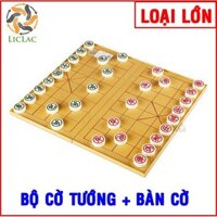 Cờ Tướng - Bộ Cờ Tướng + Bàn Cờ Loại Tốt ( 41 x 37 cm ) - LICLAC hanhshop21