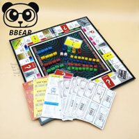 Cờ Tỷ Phú Bàn Nhựa Liên Hiệp Thành (Loại Lớn) - Bộ Cờ Tỷ Phú Monopoly Cao Cấp, Boardgame, Đồ Chơi Thông Minh Cho Bé