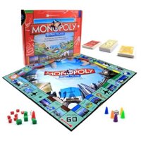 Cờ Tỷ Phú Monopoly Bản Global Village chất lượng cao [bonus]