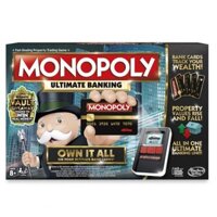 Cờ Tỷ Phú Monopoly Ngân Hàng Điện Tử Cao Cấp - Có Máy Quẹt Thẻ - Hasbro Gaming là thương hiệu đồ chơi của Mỹ