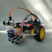 [Có VAT] Bộ xe Arduino DIY - Dò line, Tránh vật cản, Điều khiển từ xa Car6