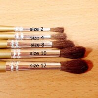 Cọ Vẽ Màu Nước Đầu Tròn Pentel Size 4