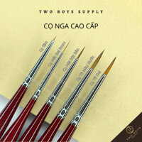 Cọ vẽ móng tay - bút vẽ nail * CỌ NGA CAO CẤP * Lông rái cá, lông thật kolinsky