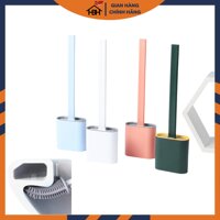 Cọ Vệ Sinh Toilet Bồn Cầu Bằng Silicon Tiện Lợi giao mầu ngẫu nhiên