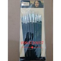 Cọ vẽ tranh tường, Cọ lông lợn, Cọ vẽ lông cứng, thích hợp mầu acrylic & sơn dầu (G1720 martol Lông lợn)