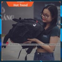 CÓ VIDEO - Balo chuyên phượt vải nhung hình Rồng baby sún răng size lớn đựng quần áo cho nam nữ