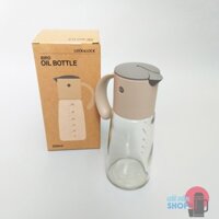 [Có Video] Bình dầu tự động mở nắp thủy tinh Lock&Lock có vạch chia dung tích 300ml LLG706