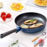[Có Video] Chảo chống dính Decore dùng được bếp từ Lock&Lock, 28CM - Màu Navy - LDE1283IH