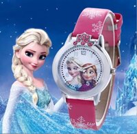 [CÓ VIDEO] Đồng hồ bé gái công chúa Elsa và Anna chống trầy xước chống nước tốt tặng pin dự phòng bảo hành 2 năm