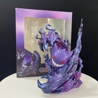 có video [ hỏa tốc hcm ] [ Vũ Trí Ba ] Mô hình Mega Gengar 18cm Gengar 22cm FULL BOX Shadow Claw - Pokemon