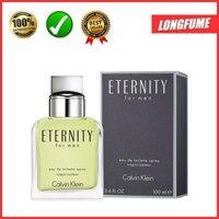 [Có Video] Nước hoa nam CK Eternity For Men 100ml EDT - Nước hoa Pháp sỉ lẻ giá tốt có cửa hàng Q10 HCM