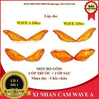 [CÓ VIDEO] Ốp Xi nhan cam lắp cho WAVE A S RS 100 cc và WAVE A 110 cc - Hàng loại 1 nhựa dày chắc chắn cực đẹp - Lỗi 1 đổi 1 trong 7 ngày