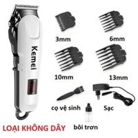 [Có video thật] Tông Đơ Cắt Tóc Không Dây - Chuyên nghiệp KEMEI KM- 809A / Tông Đơ Salon