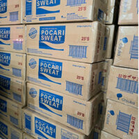 Có Video.(DATE 42026) Thùng bột Pocari Sweat tự pha bù nước bù ion mọi lúc