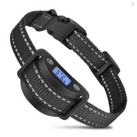 Cổ Vỏ Chó Chống sủa Cổ Huấn Luyện Cho Chó Lớn Vừa Lớn Có Tiếng bíp Rung Có Thể Điều Chỉnh Độ Nhạy Màn Hình LCD IP65 Pin Tích Hợp Chống Thấm Nước