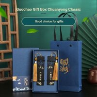 Cờ Vuông Giấy Cơm Nướng Sơn Đồng Thau Đánh Dấu Trang Phong Cách Trung Hoa Cổ Điển Xịt Sơn Kim Loại Đánh Dấu Trang Sinh Viên Sử Dụng Tốt Nghiệp Quà Tặng Lưu Niệm Hỗ Trợ Tùy Chỉnh