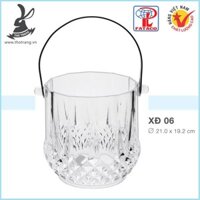 [Có xuất VAT] Xô Đá XD06 Nhựa Trong Acrylic Cao Cấp Fataco Việt Nam - Chính Hãng