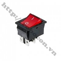 CO232 Công Tắc Bập Bênh 4 Chân Có Đèn