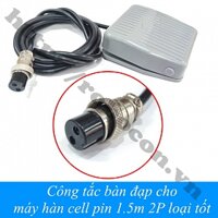 CO288 Công tắc bàn đạp cho máy hàn cell pin 1.5m 2P loại tốt