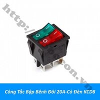 CO320 Công Tắc Bập Bênh Đôi 20A-Có Đèn KCD8