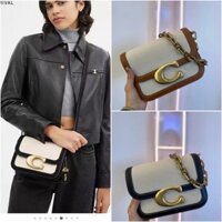 COACH Cr671 Canvas 1941 Dòng sản phẩm cao cấp idol Aidou Chain Bag Túi xách chéo