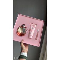 COACH NEW YORK FLORAL BLUSH SET 3pcs AUTHENTIC# Ở ĐÂY SHOP CHỈ BÁN HÀNG CHÍNH HÃNG#