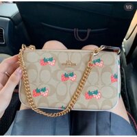 COACH new york Quảng Châu bao kiểm hàng trước khi nhận,size 16-18cm đựng vừa điện thoại, ví tiền