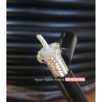 COAXIAL CABLE RG214 - Cáp đồng trục RG214. Dây tín hiệu RG214, dây tín hiệu 214 nhập khẩu. HTK214