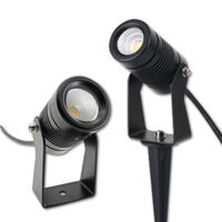 Cob Đèn sân vườn ngoài trời LED Đèn cỏ Spike 10W 7W 5W 3W Bóng đèn chống nước 220V 110V Phong cảnh IP65 Đèn chiếu sáng