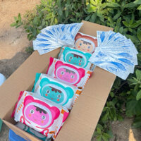 CoBo 10 gói khăn ướt không mùi JiMi tặng 20 gói khăn tờ vila