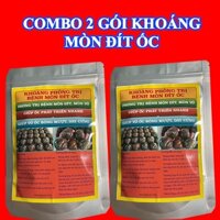 COBOM 2 GÓI KHOÁNG MÒN ĐÍT - 250G 1 GÓI CHO ỐC BƯƠU ĐEN, ỐC NHỒI